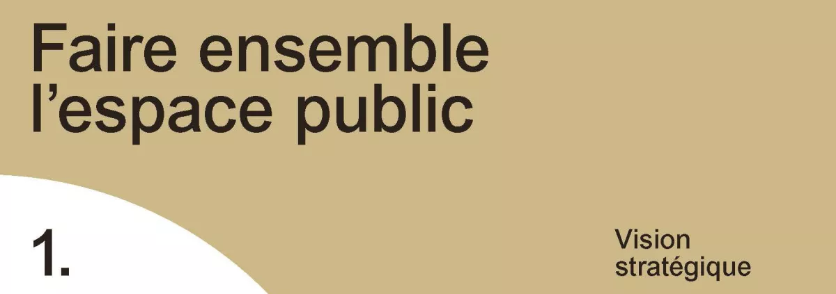 Faire ensemble l'espace public